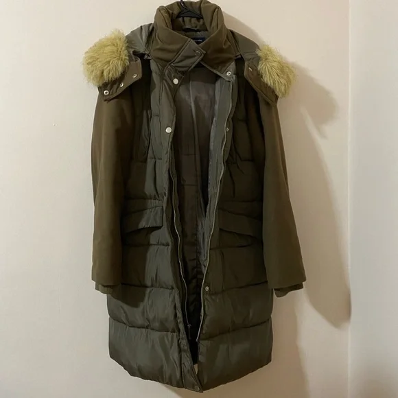 🧥HP🧥 French Connection Womens Faux Coat 1